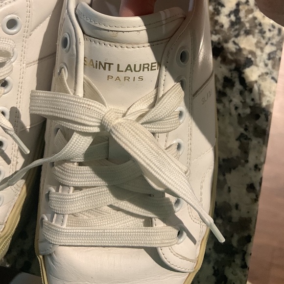 Saint Laurent Court Classic SL/39 platform sneaker - Picture 4 of 11